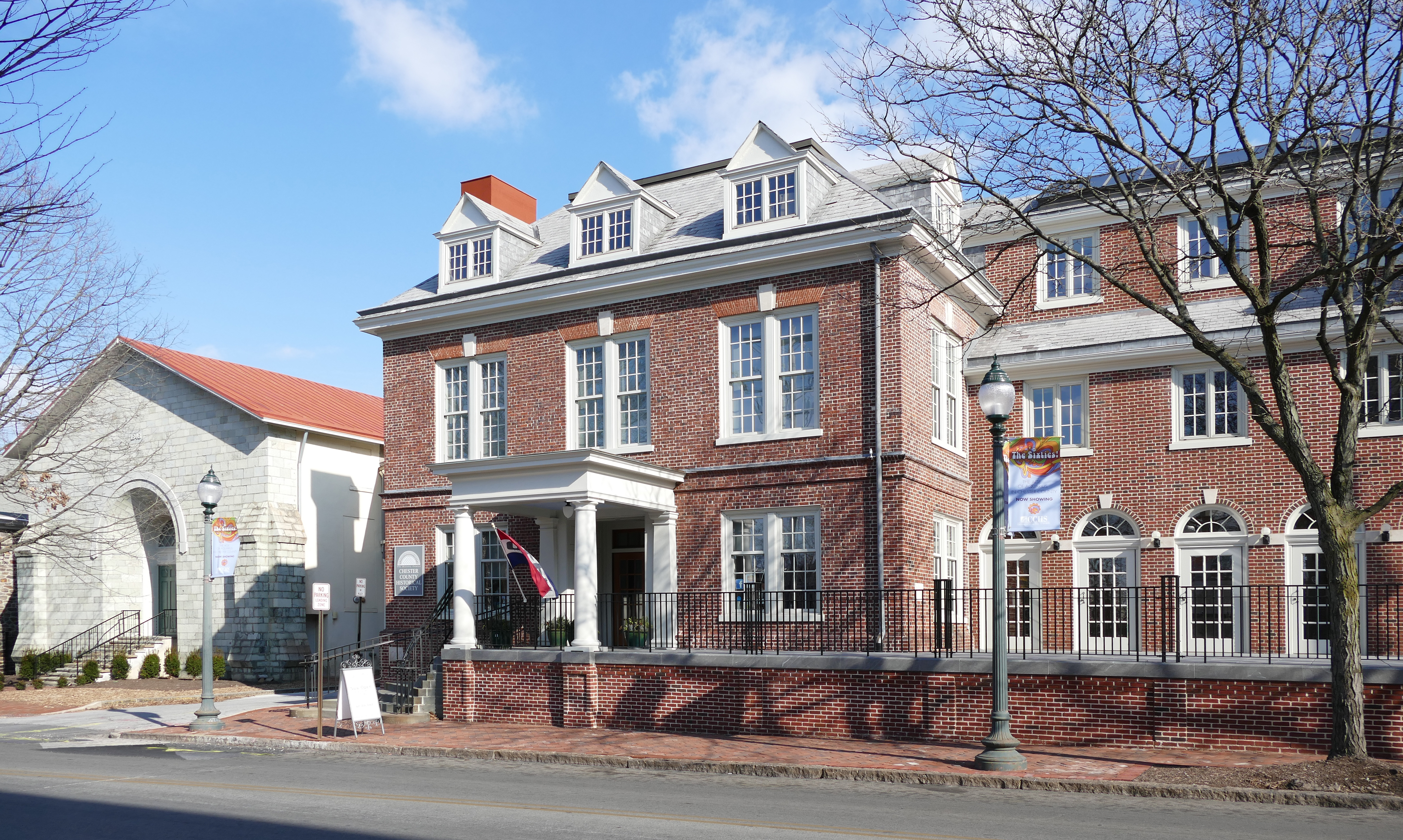 Exterior view of Chester County History Center